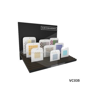 Desktop stand for mosaic tile