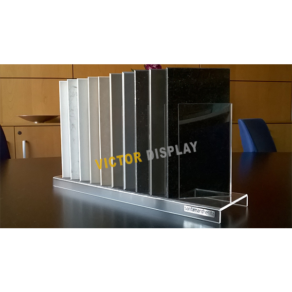 VQ138 Acrylic Display Stand For Quartz Stone