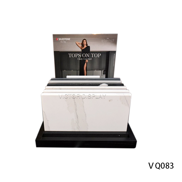 VQ083 Wood Tabletop Displays for quartz stones