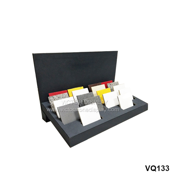 VQ133  Stone Sample Countertop Display Stand