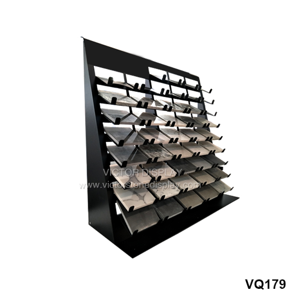 VQ179 Metal Quartz stone Counter top Display
