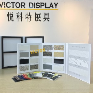 VS111 Quartz Stone Sample Display Book