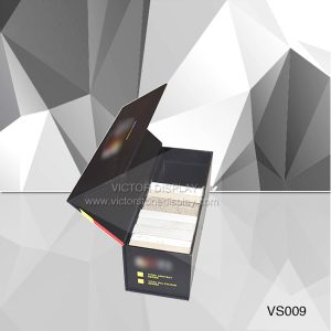 cardboard sample box display granite samples