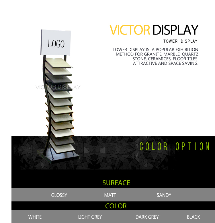 Granite and Marble Tile Display Stand