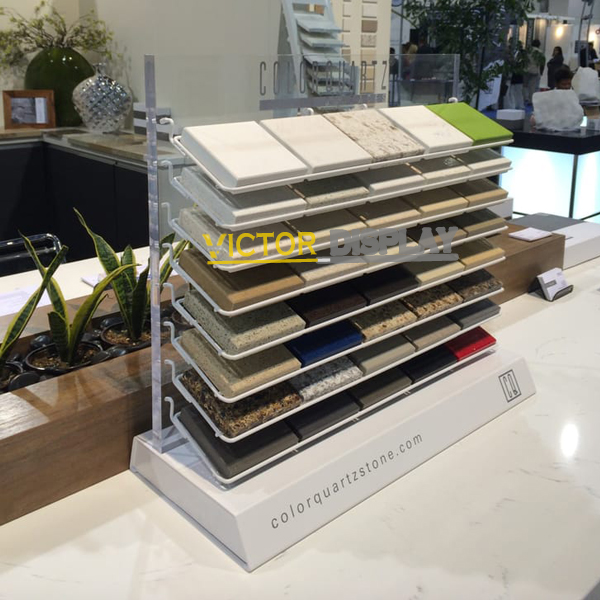Custom Quartz Countertop Display Stand