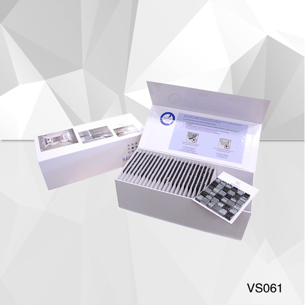 Mosaic tile sample display box