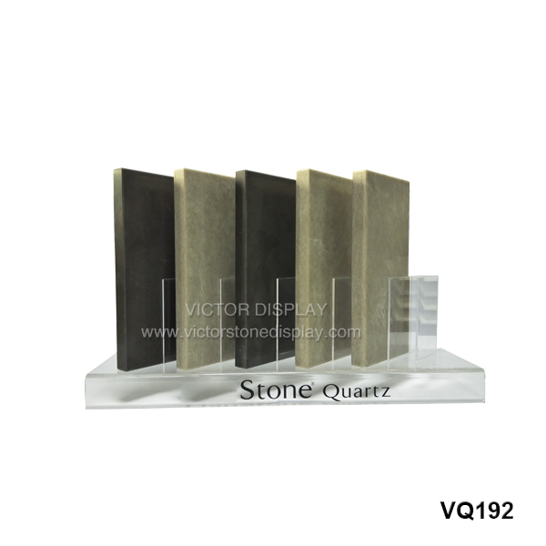 VQ192 Acrylic Display Stand For Quartz Stone