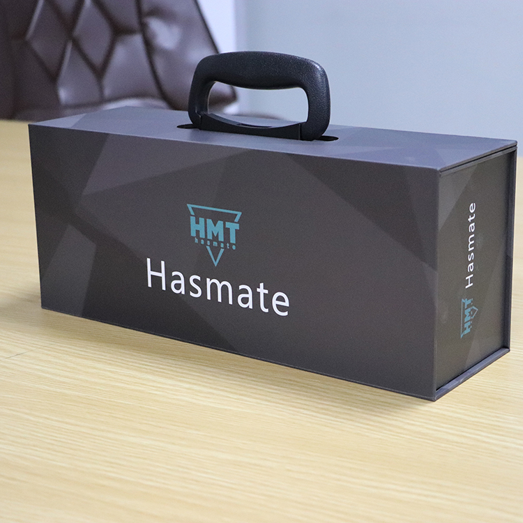 sample box with handle for stone