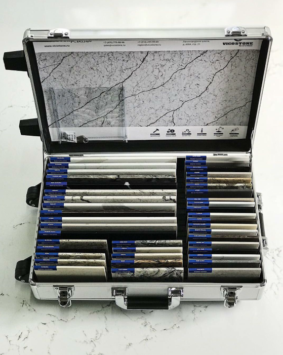 quartzstone sample case