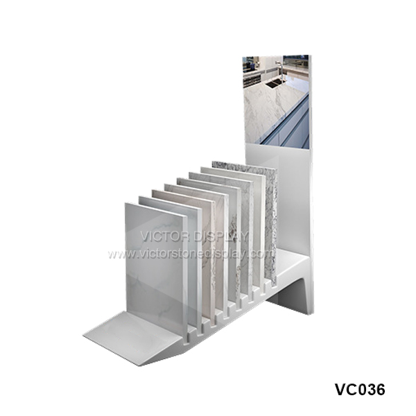 Tile display stand for showroom