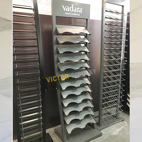 VQ195 Metal Stone Sample Display Tower