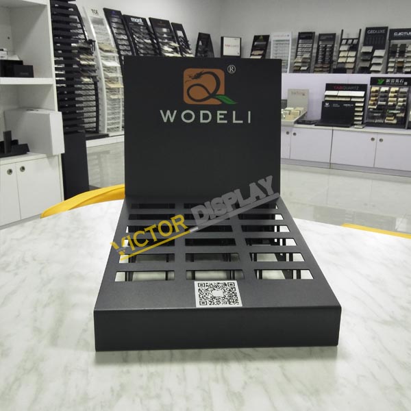 Quartz Countertops Colors Sample Display Rack