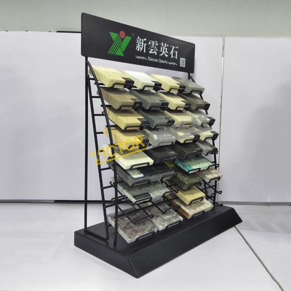 Stone Sample Display Rack