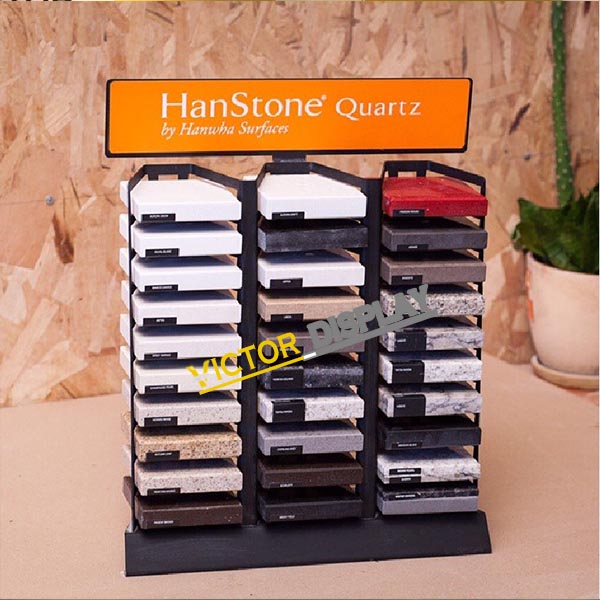 Solid Surface Countertop Display Rack