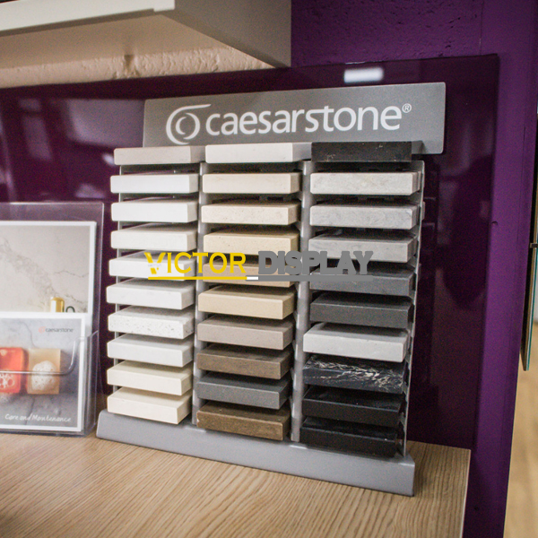 Solid Surface Countertop Display Rack