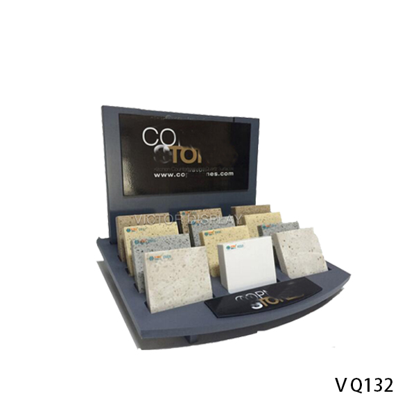 MDF Marble And Granite Sample Display Rack