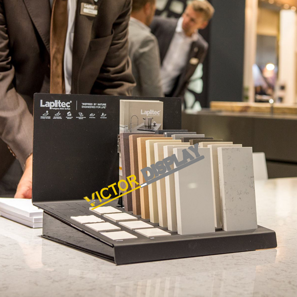 Acrylic quartz stone display stand