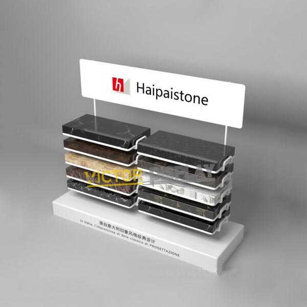 Custom Quartz Stone Display Stand