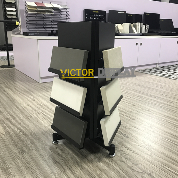 Quartz stone table exhibition stand