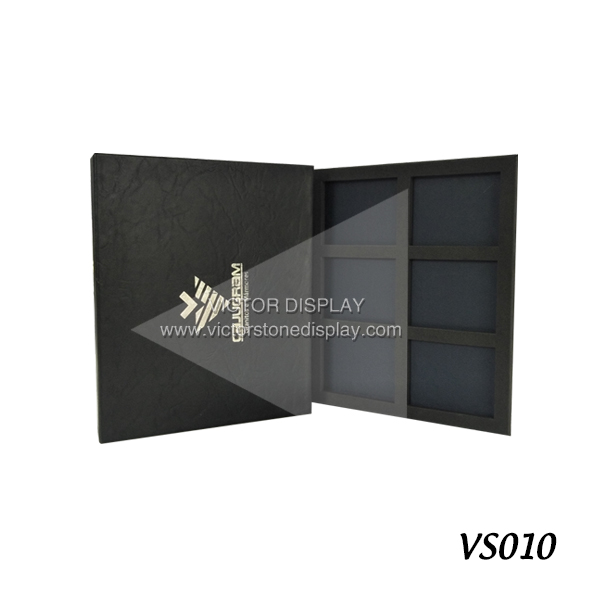 Leather Stone Sample Display Book