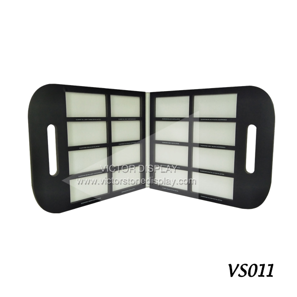 Solid Surface Sample Display Books