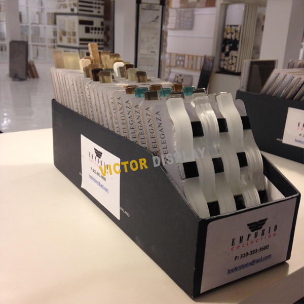 VS060 Mosaic Tile Stone Tabletop Display