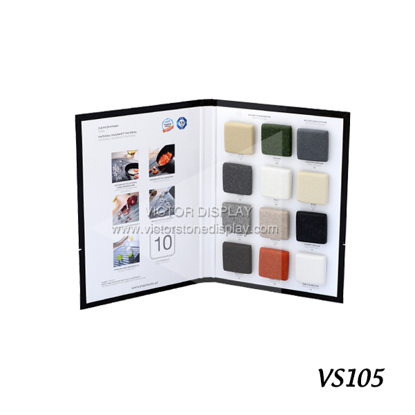 Solid Surface Sample Display Folders